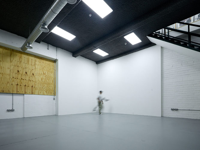 The Void blackout corner studio