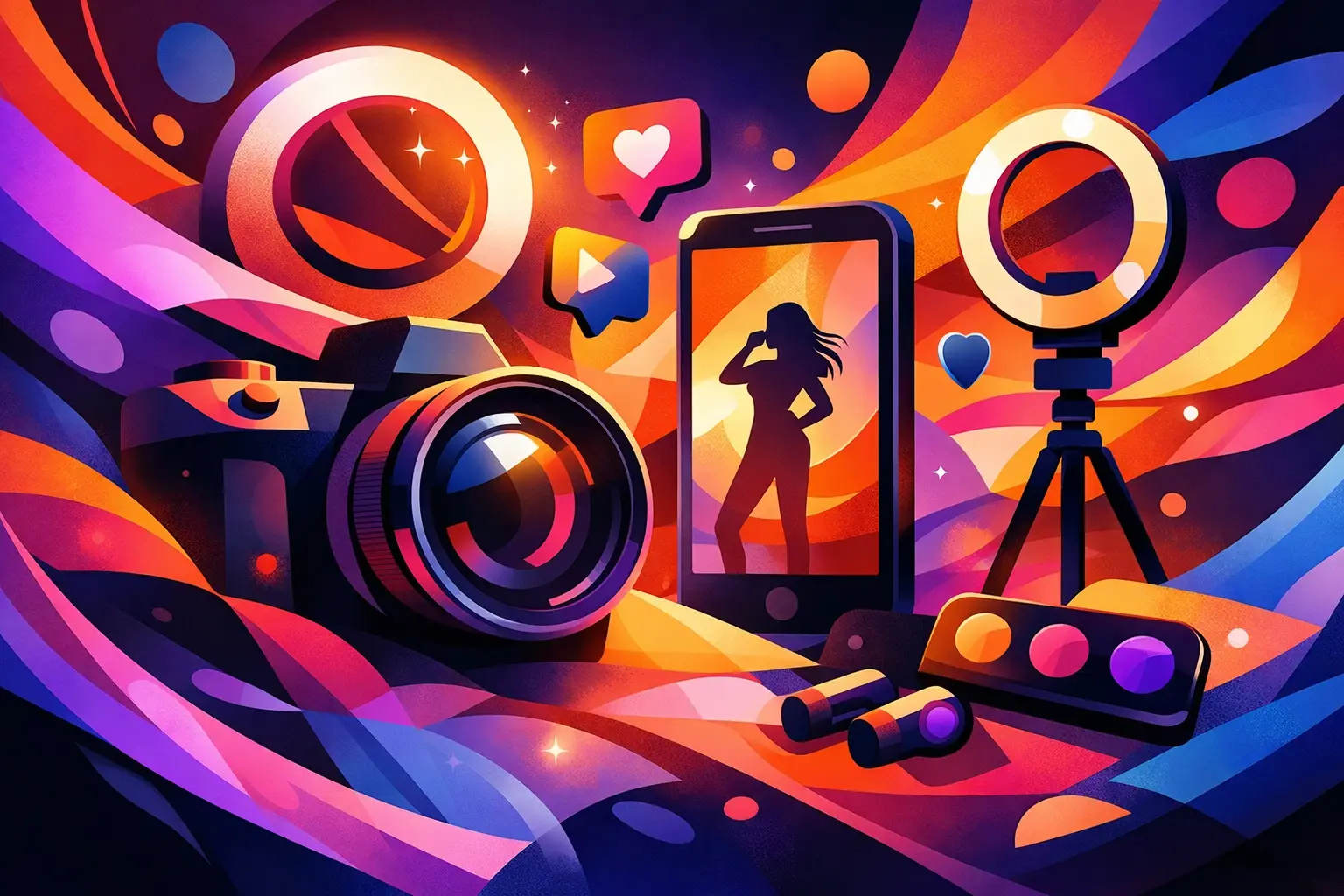 A Social Media Content Studio for Better Shoots