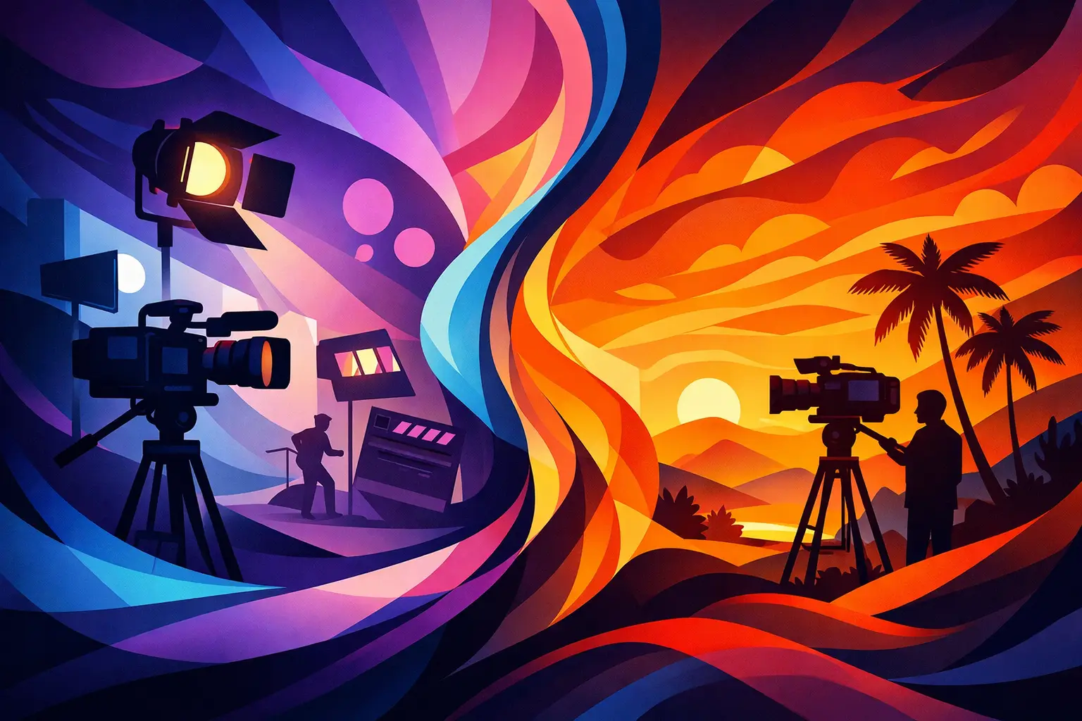 Studio Rental Versus Location Filming Compared